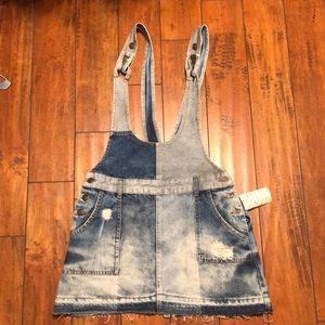 Overall free people skirt